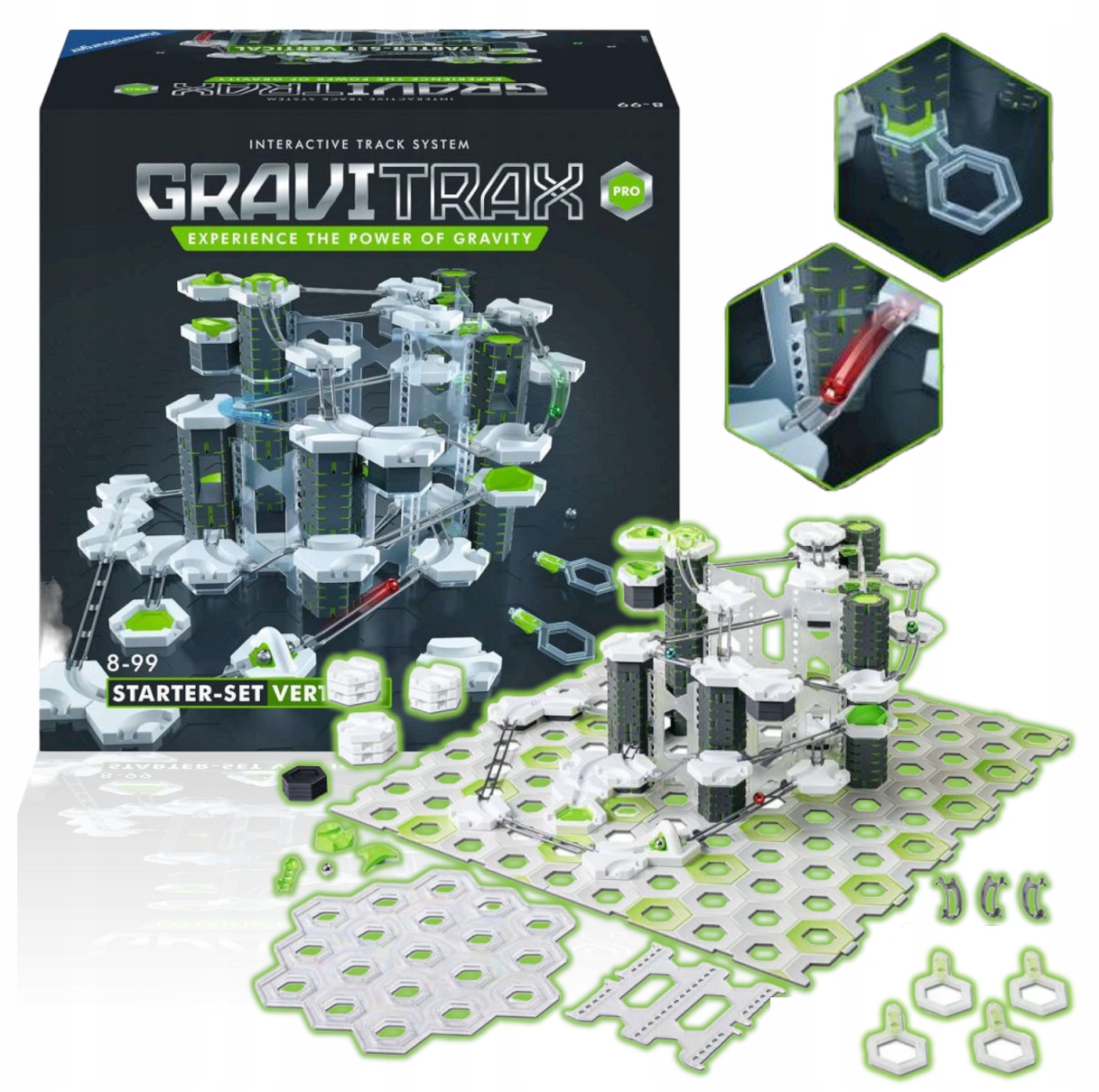 

Gravitrax zestaw startowy Pro gra logiczna tory