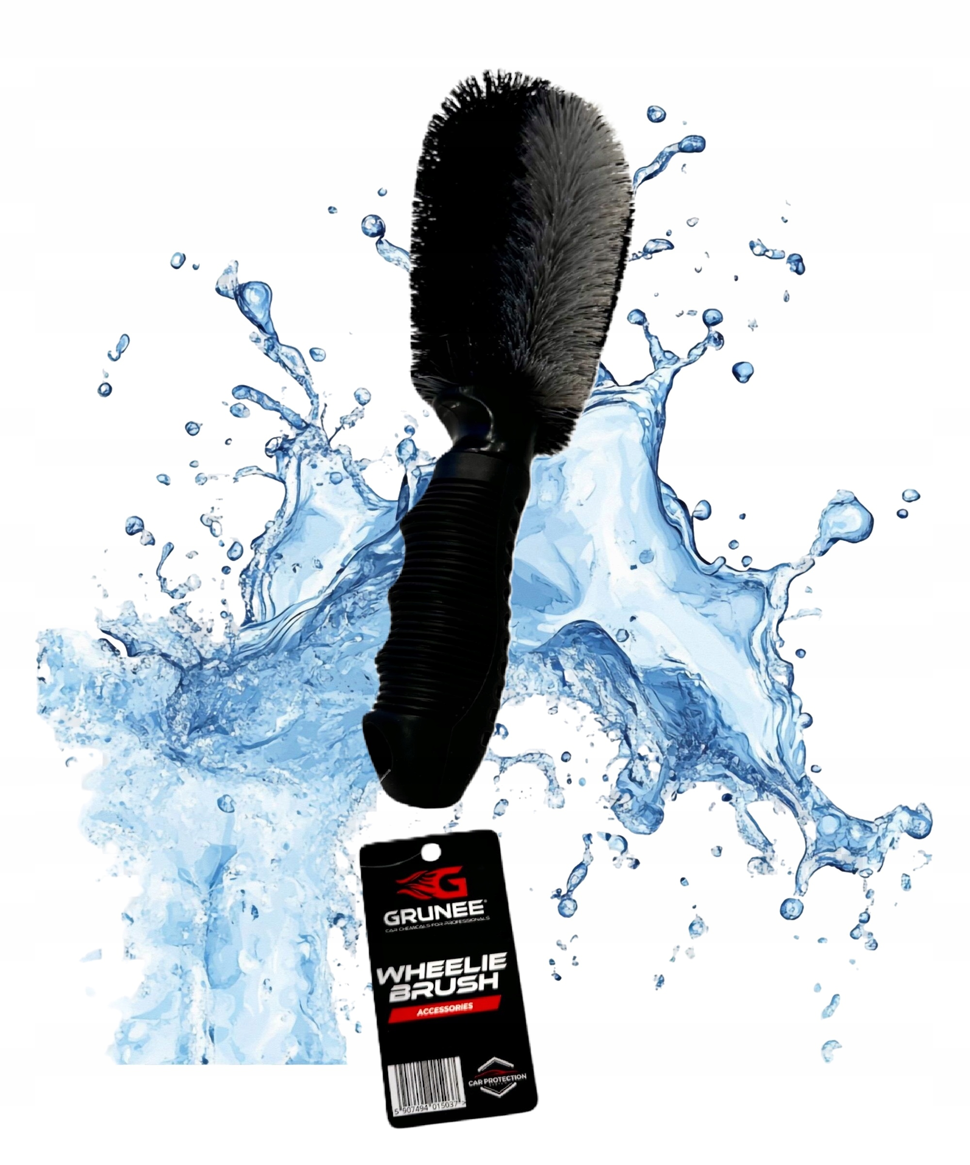 Szczotka Premium Do Felg Mocna Do Mycia Czyszczenia Felg Kołpaków Koła