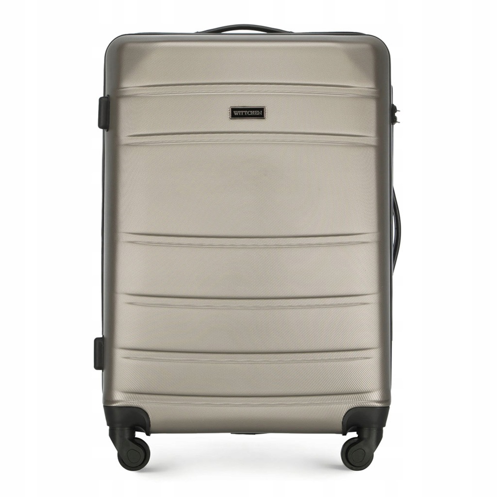 Walizka średnia Wittchen Globe Line 56-3A-652-86 szampańska