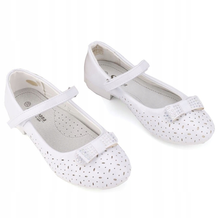 

Białe Balerinki Buty Komunijne Dla Dziewczynki