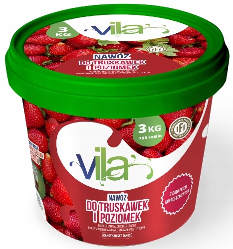 Nawóz VILA TRUSKAWKA do Truskawek i Poziomek 3kg