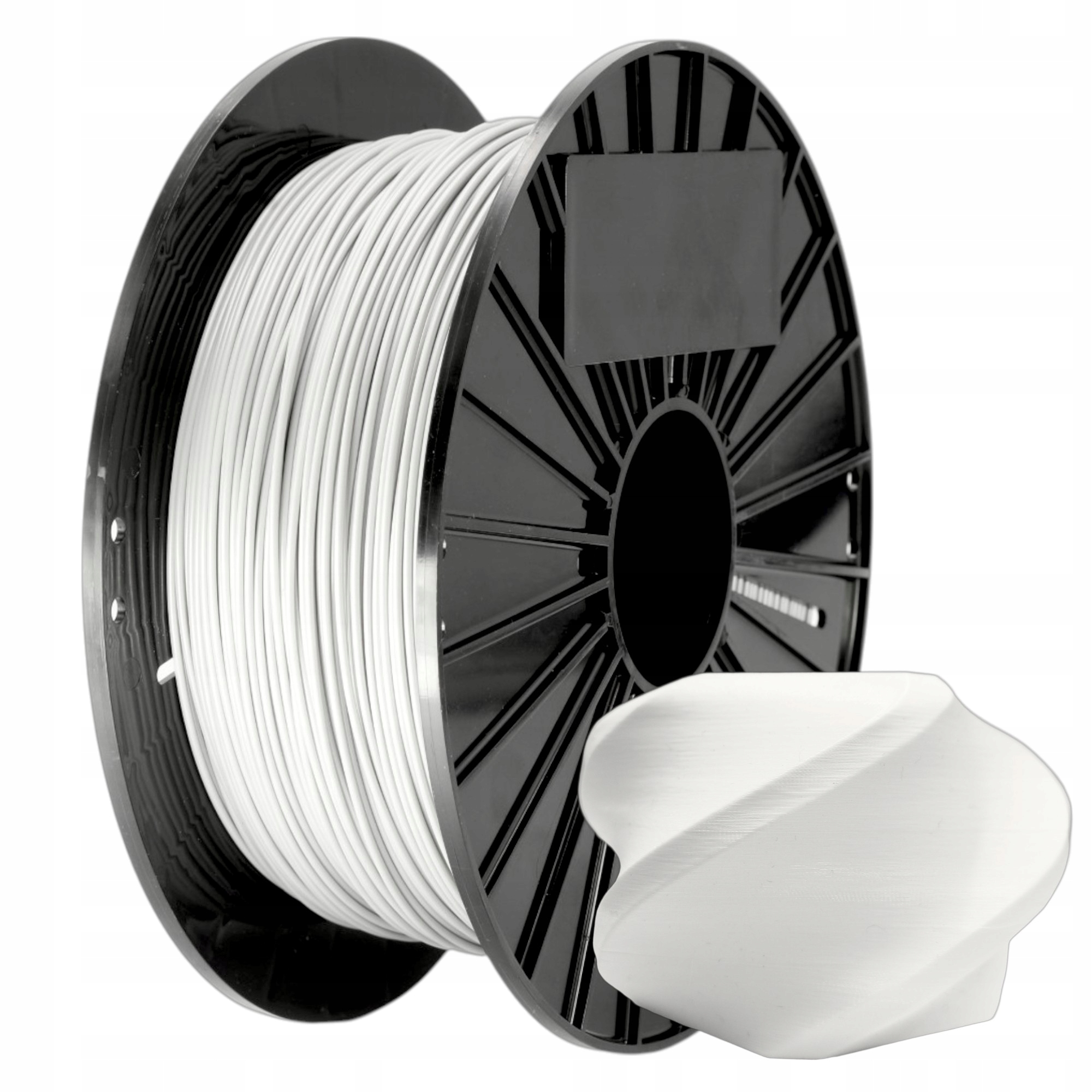 Filament PA12 Nylon Biały 1,75mm 1kg F3D