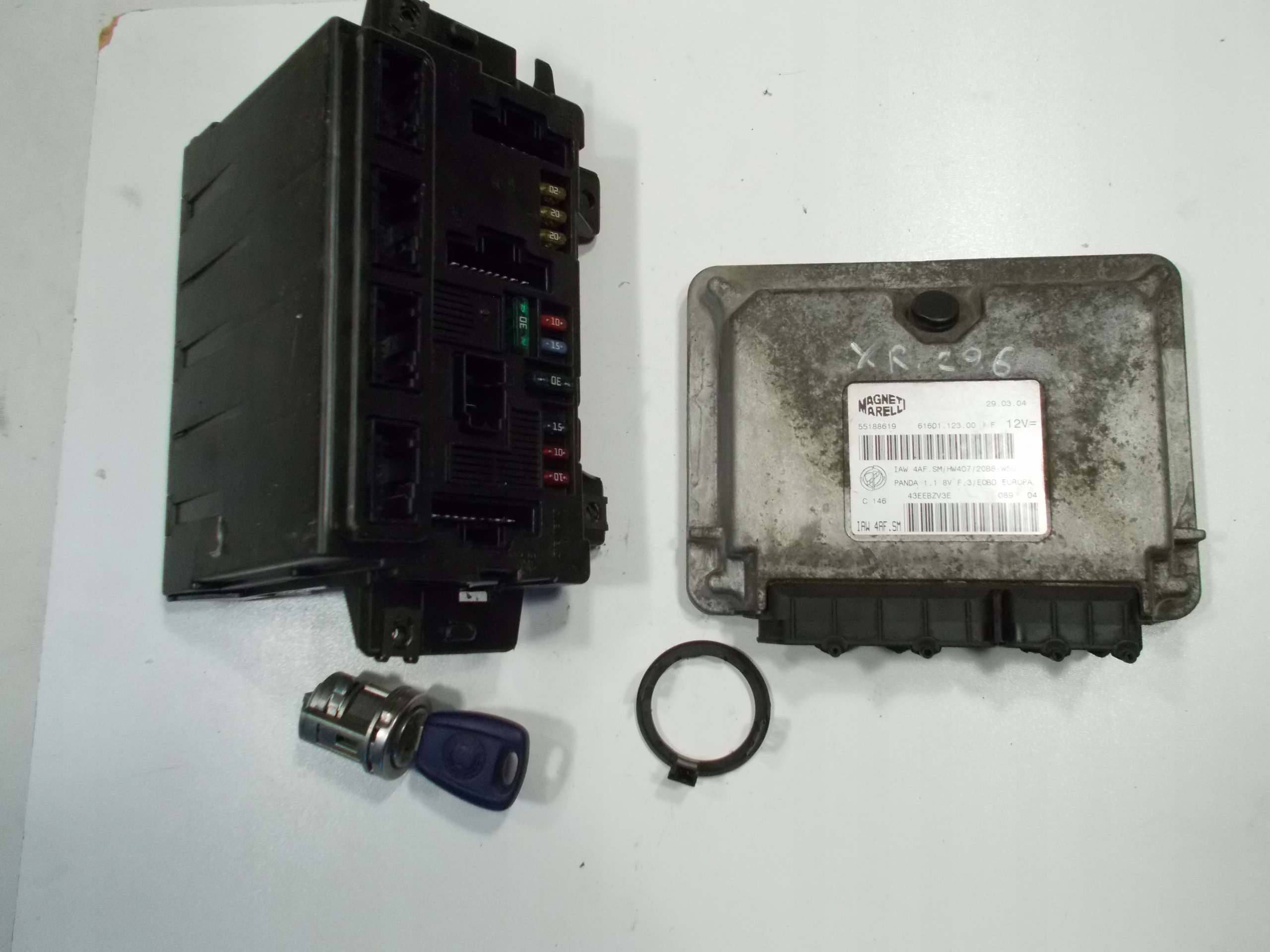 computer running board STARTOWY IMMO ignition WKLADKI PANDA II 1.1 IAW4AF.SM