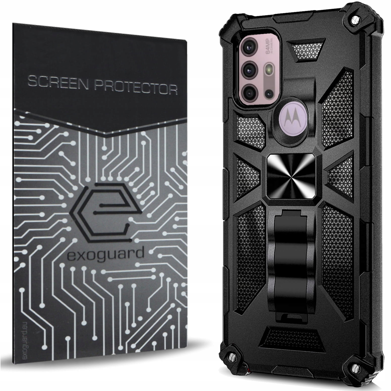 

Case Etui Pancerne+szkło do Motorola Moto G10/G30