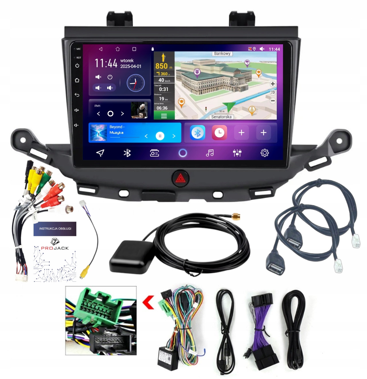 Rádio Navigácia Carplay Opel Astra K 2015-2020 Wifi Android 4GB 64GB