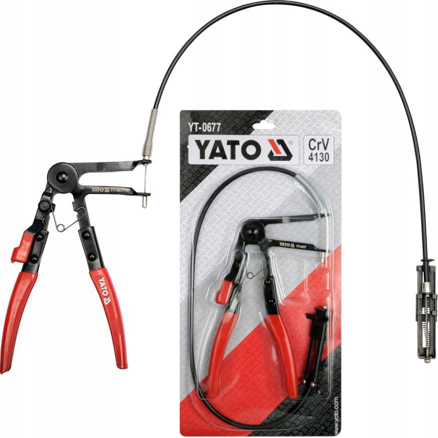 Yato Szczypce Z Linką Do Opasek Zaciskowych 690mm