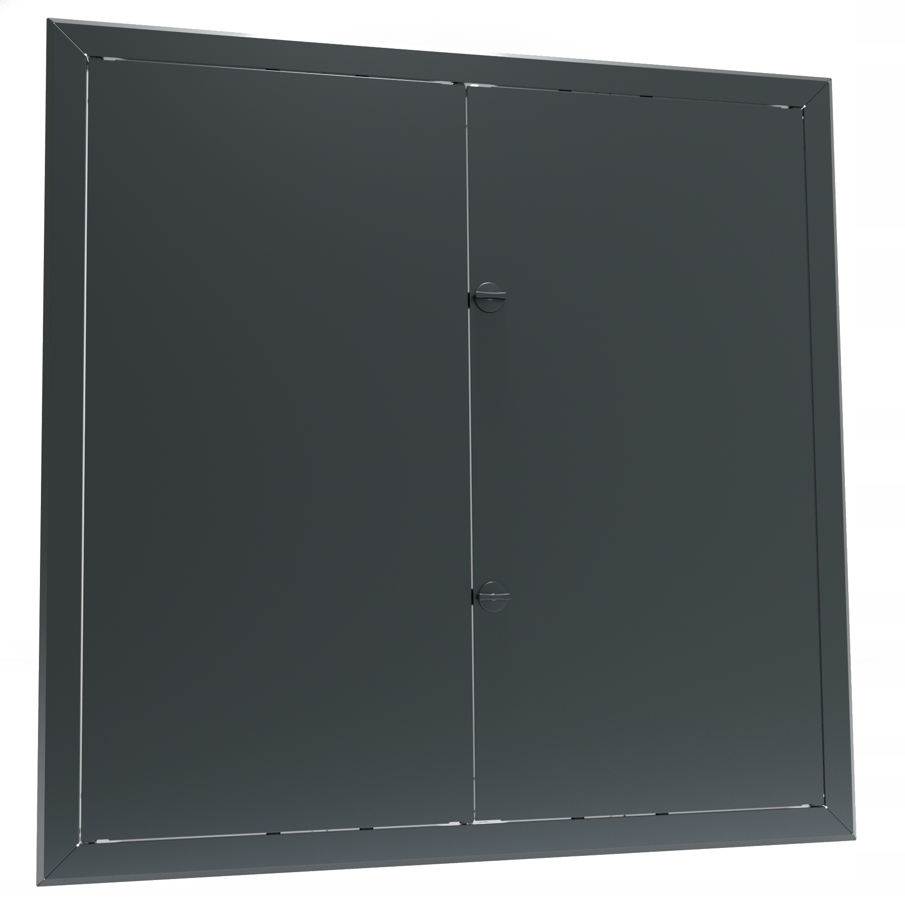 Revizní Dvířka Kovová 90x120 Grafit RAL7016 zdravotně technické instalace (zti)