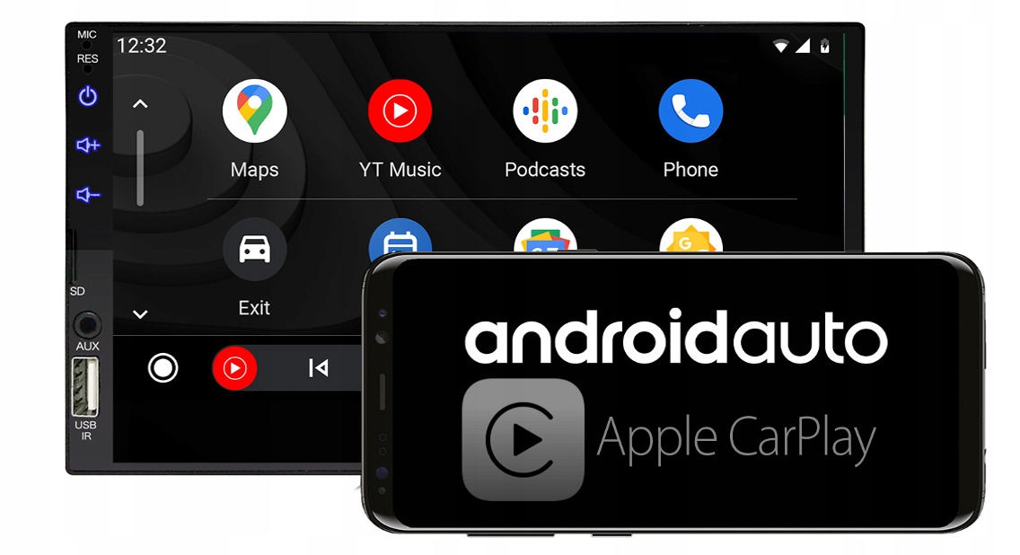 RADIO SAMOCHODOWE BLUETOOTH 2DIN USB DOTYK 7 CALI Radio informacja RDS pasmo FM