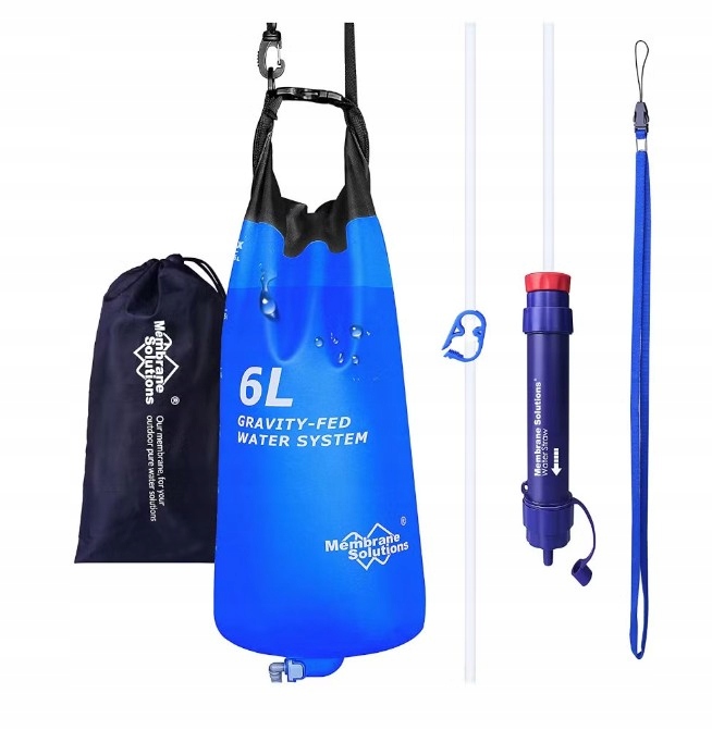 Membrane Solutions Filtr Do Wody Grawitacyjny Gravity System Niebieski 6L