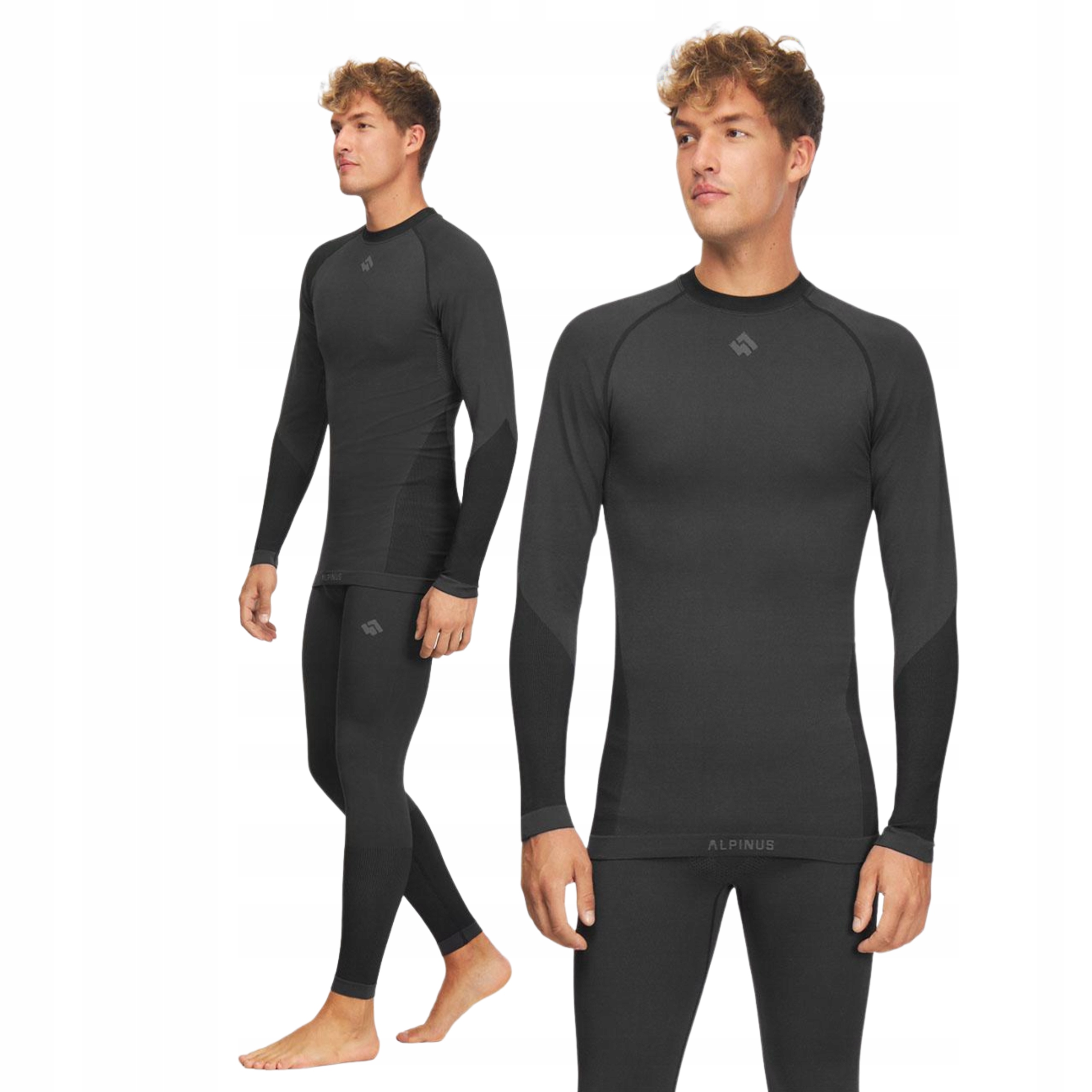 Bielizna Bezszwowa Alpinus Set Termoaktywny SI11549 M
