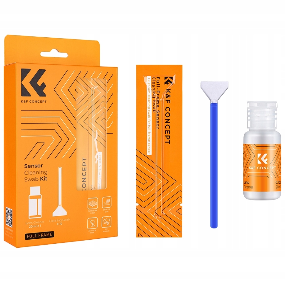 

Zestaw do czyszczenia matrycy Full Frame K&f