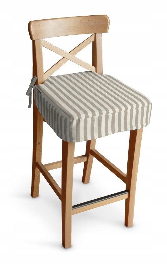 Dekoria Sedák na barovou židli Ingolf Ikea hnědý