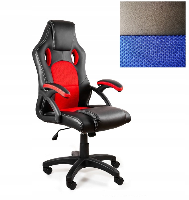 Unique Herní židle Dynamiq V7 Černá-modrá