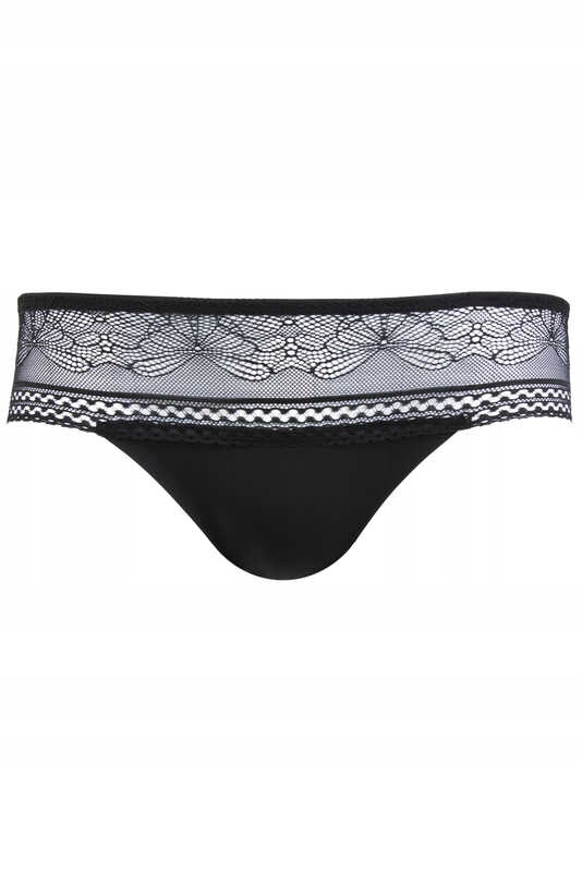 

Figi mini bikini L Pol 5001 MB-02 czarne Czarny, L