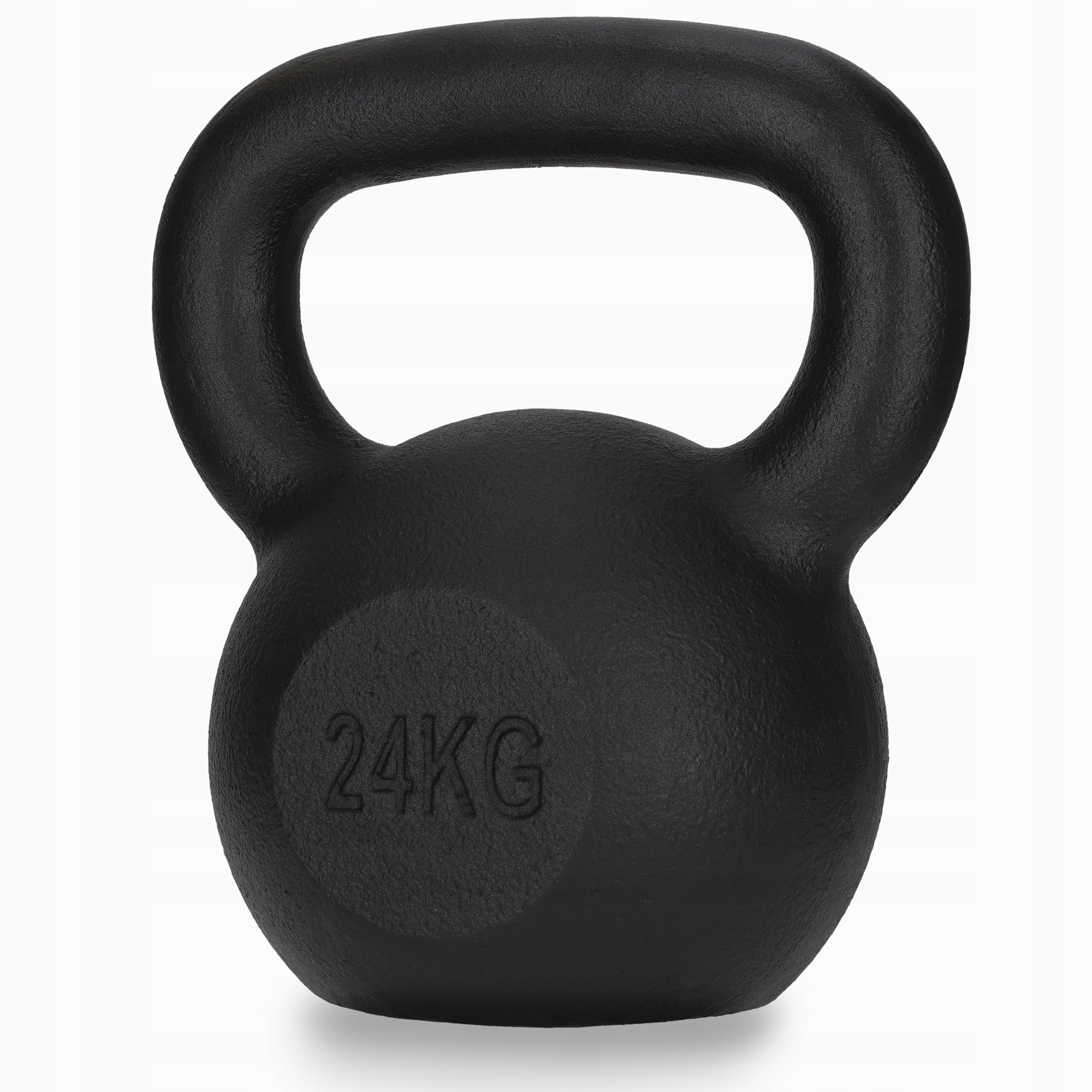 Kettlebell Odważnik Żeliwny Obciążenie Do Treningu Siłowego 24 Kg 4FIZJO