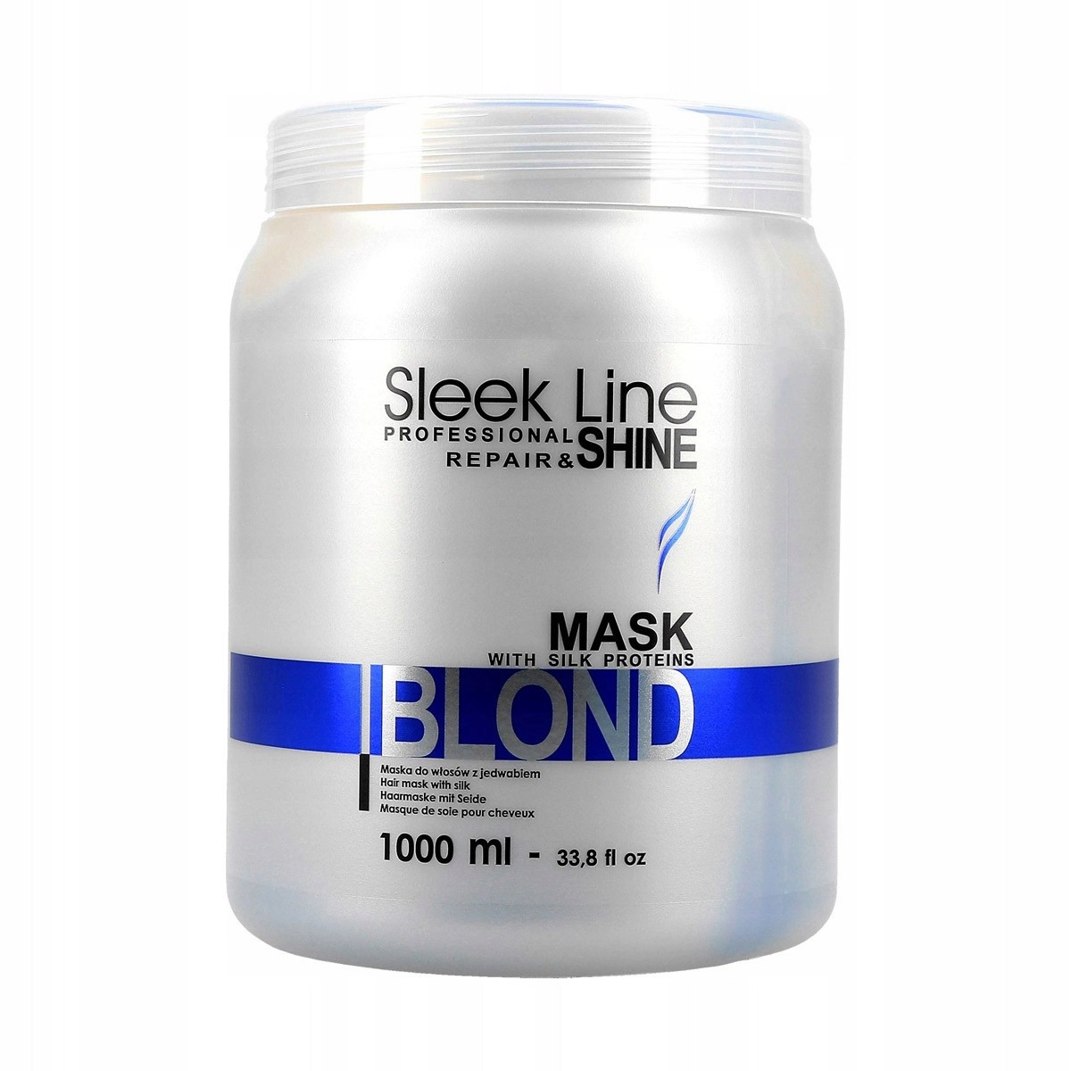 

Stapiz XXL 1000ml Sleek Line Blond maska do włosów
