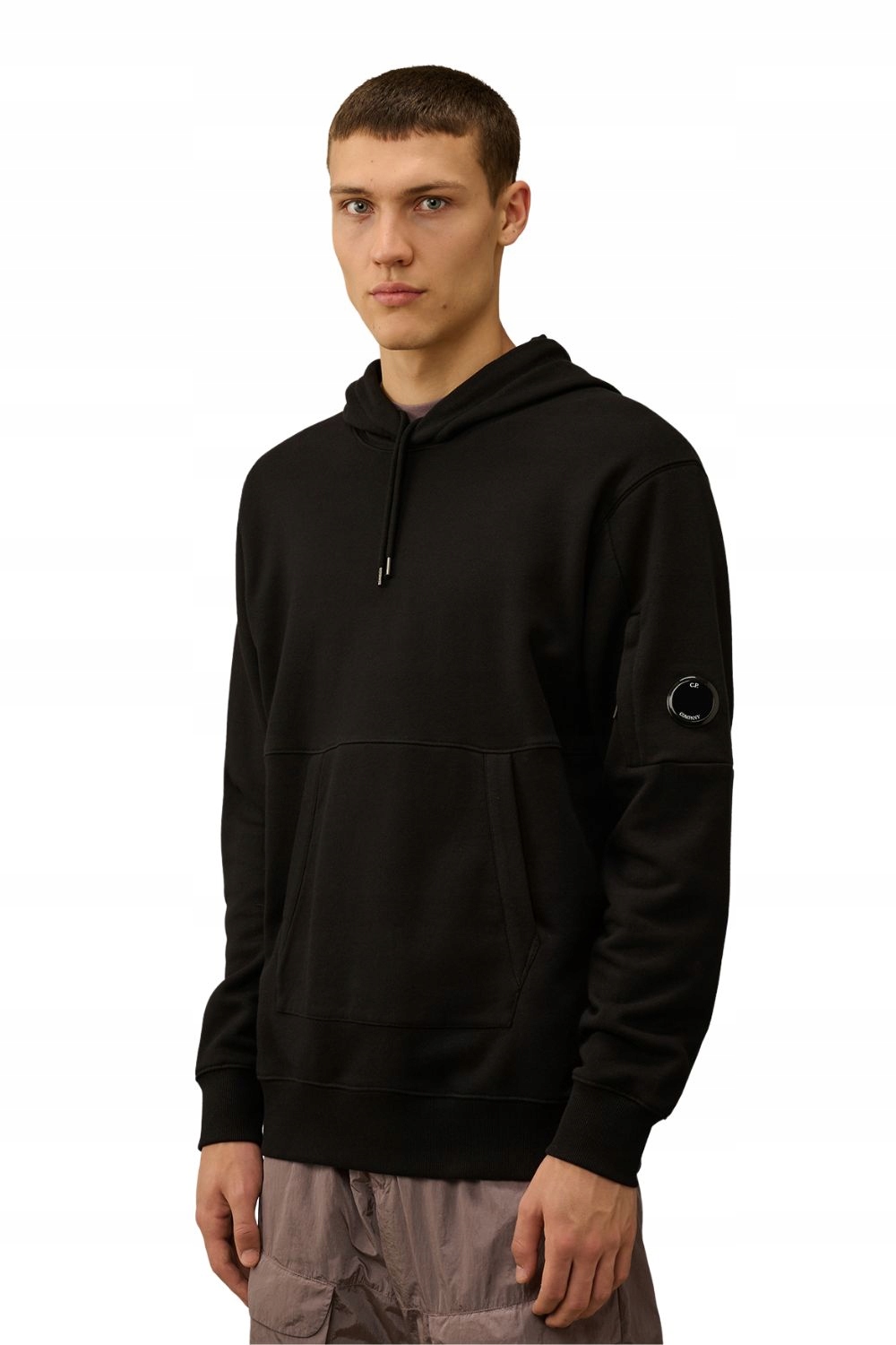 C.p. Company Černá pánská mikina Sweat Hooded L