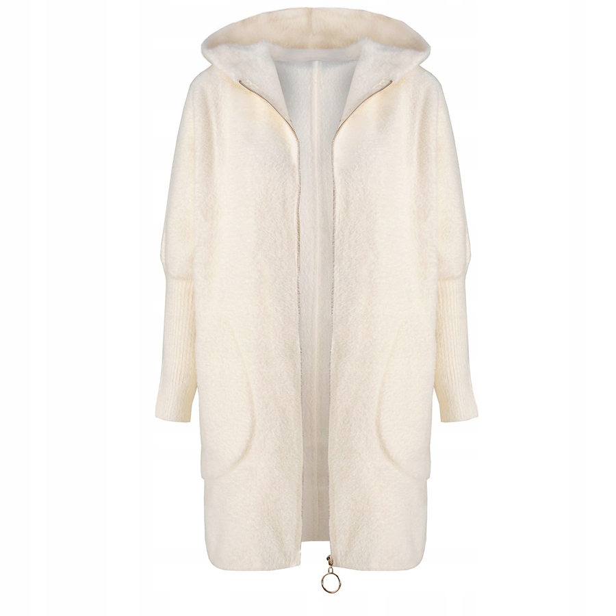 ALPAKI NA SUWAK PŁASZCZ WEŁNA KOLORY oversizeDŁUGI Marka Katmandi