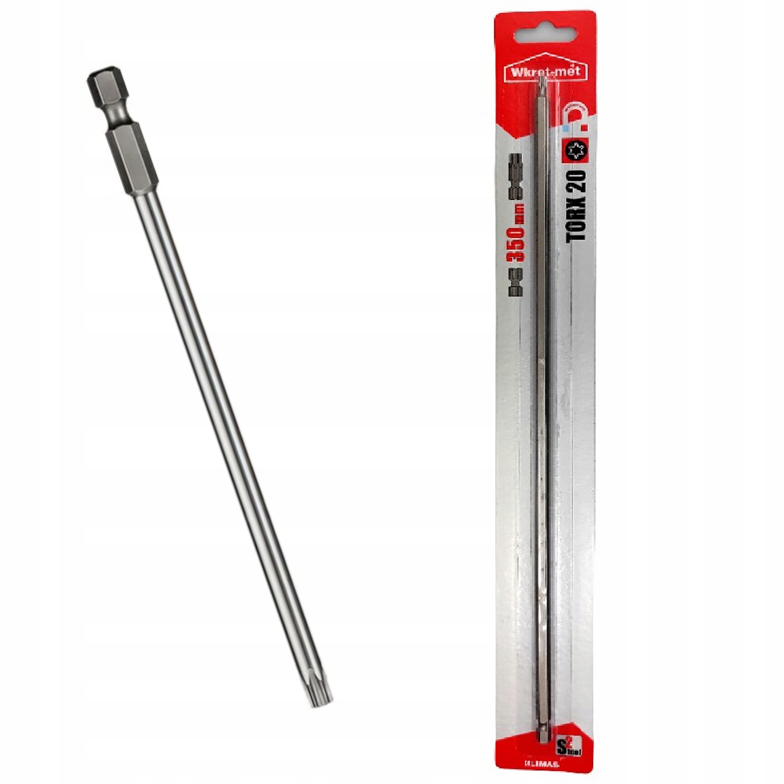 KOŃCÓWKA DO WKRĘTAREK PRZEDŁUŻKA BIT TORX-20 350mm