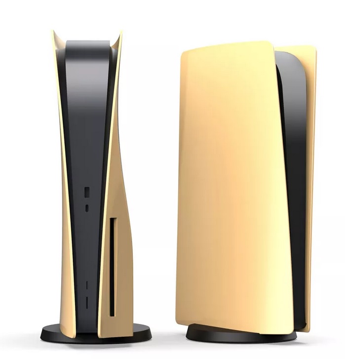 

Panel obudowa wymienna do PS5 Uhd z CD Złota