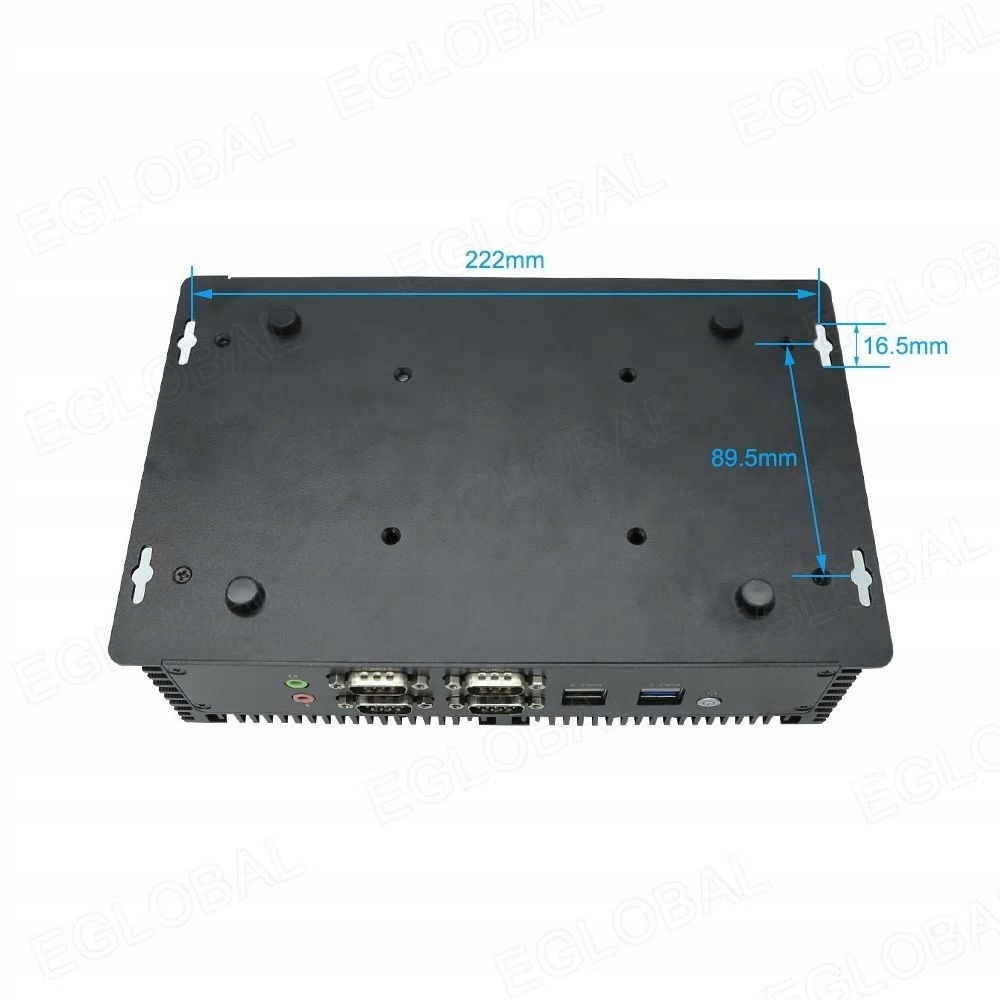 Komputer przemysłowy Fanless GK1 Intel USB COM GPIO 2.5Gb HDMI VGA WiFi IoT System operacyjny Windows 10 IoT