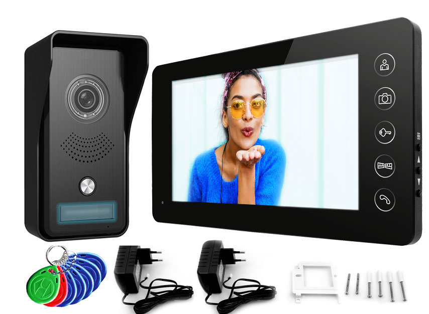 WIDEODOMOFON VIDEO DOMOFON BRELOK FURTKA BRAMA