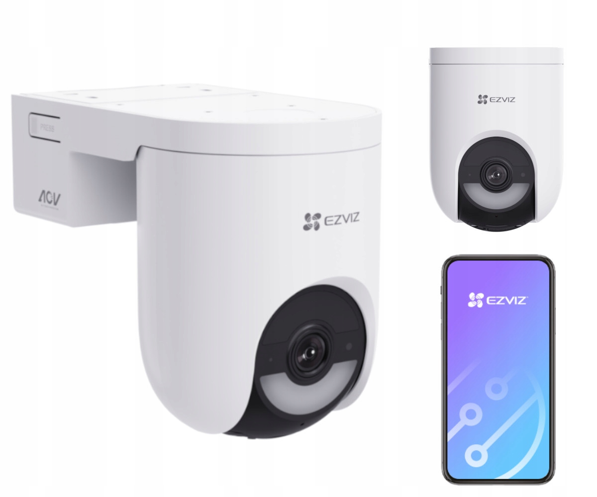 Kamera Ezviz HB8 Lite 2K+ 4MP 4G Lte WiFi IP65 Aov Ai 5200 mAh Zewnętrzna