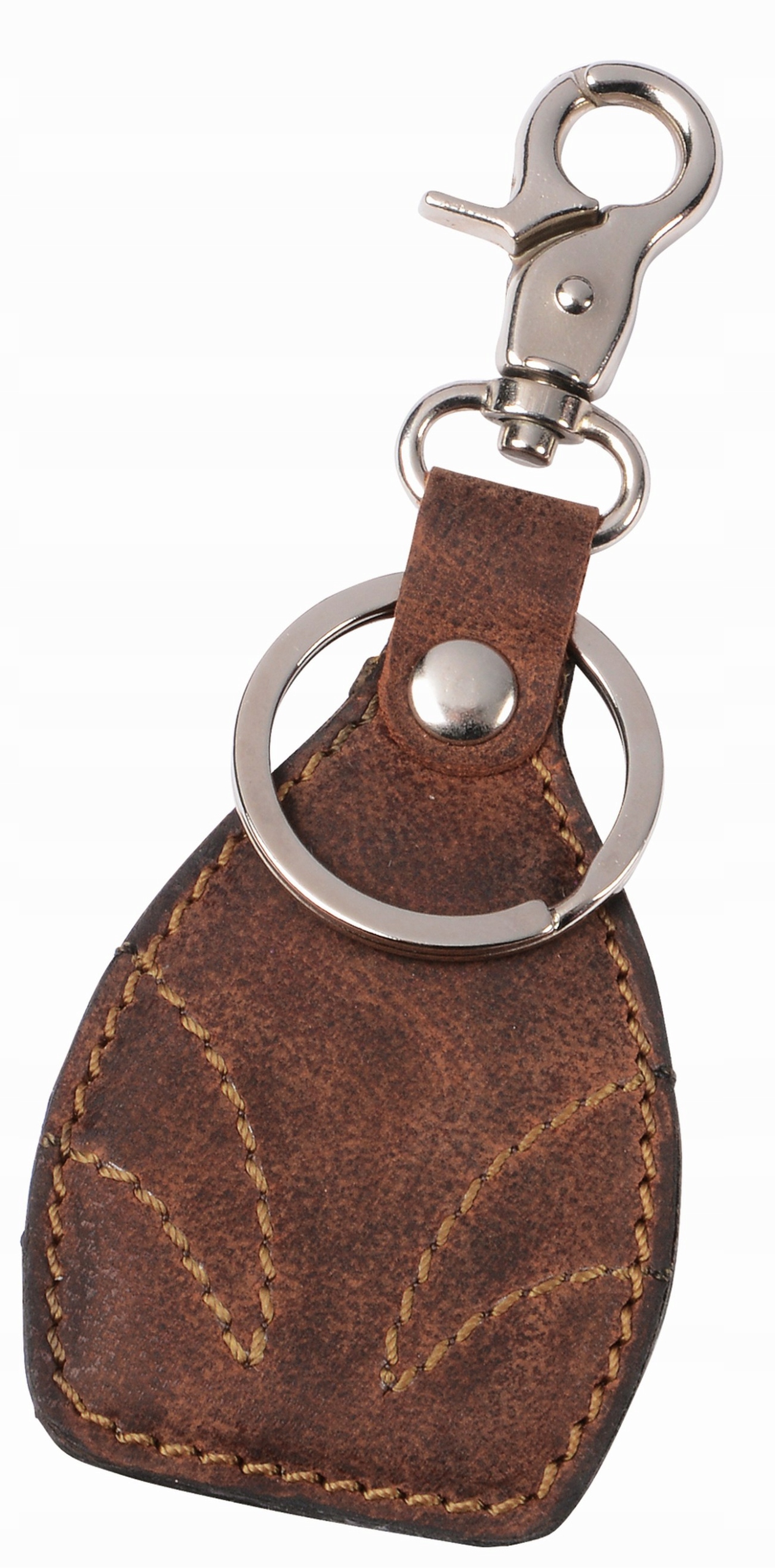 

Brelok na klucze ze skóry Wilderness., brązowy