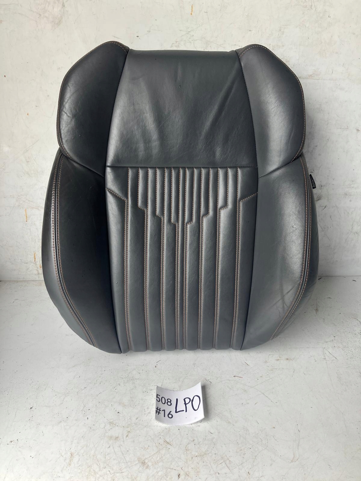 OPARCIE seat driver´s left front PEUGEOT 508 GT leather GRZANE