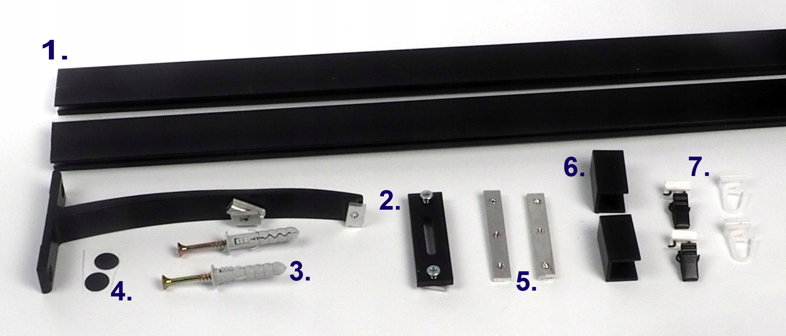 KARNISZ SZYNA APARTAMENTOWA SUFIT PODWÓJNA 380 cm Marka FajnyDom