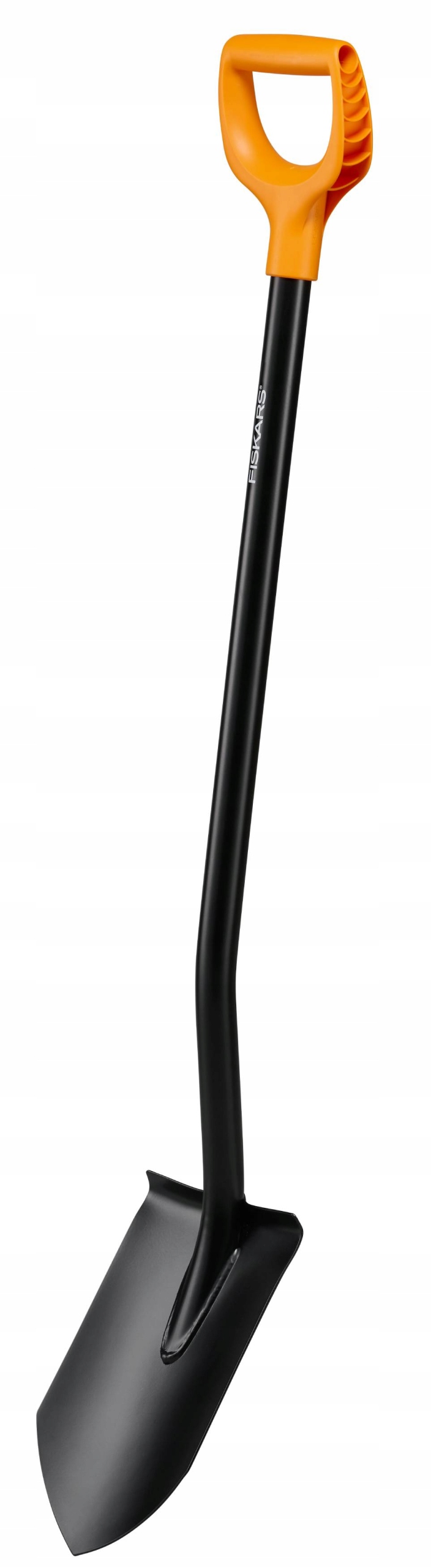 Fiskars Solid Metalowy szpadel ostry do darni kopania ziemi korzeni długi