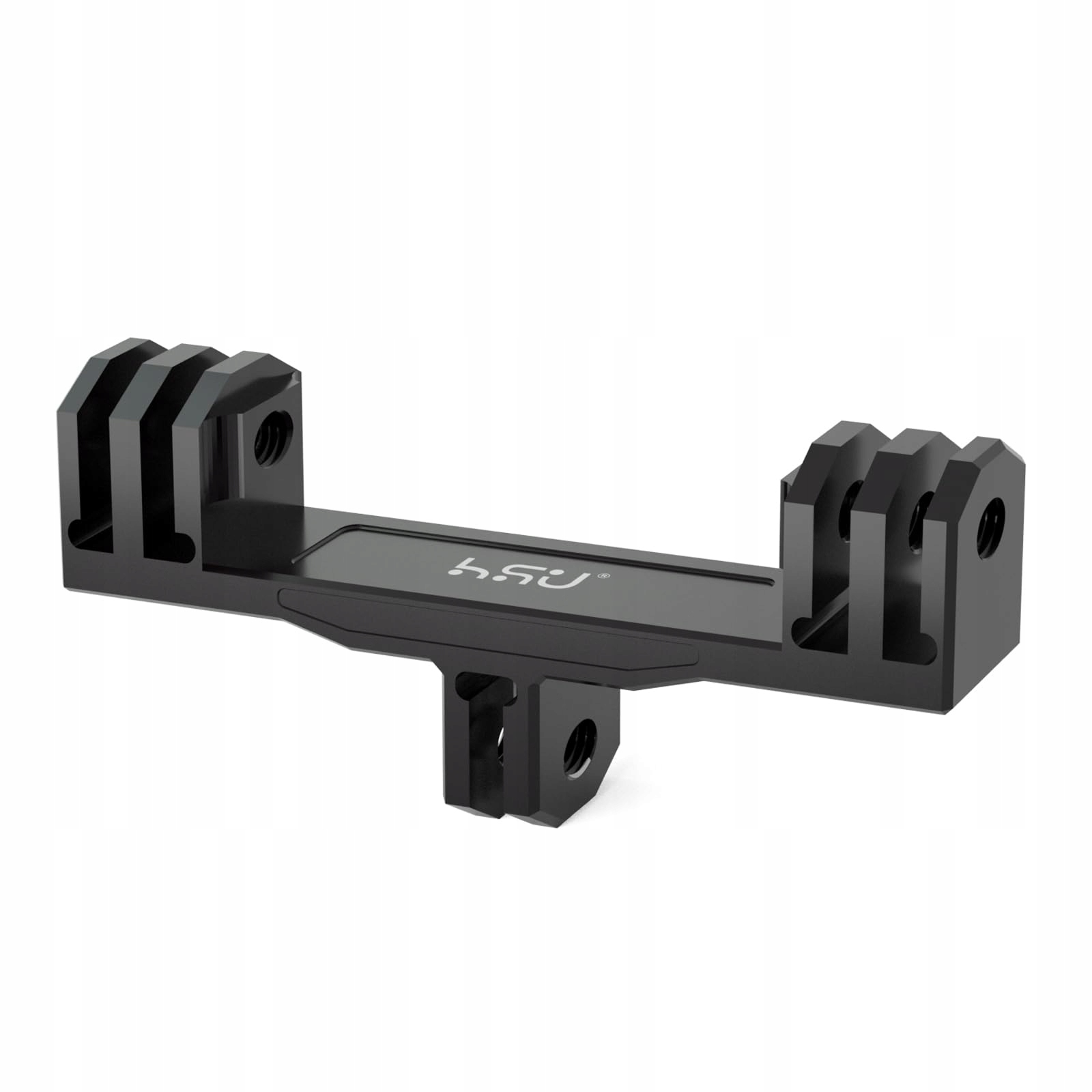 HSU Aluminiowa Podwójna Uchwyt GoPro Adapter Hero 12 11 10 9 8 7 6 5 4 3