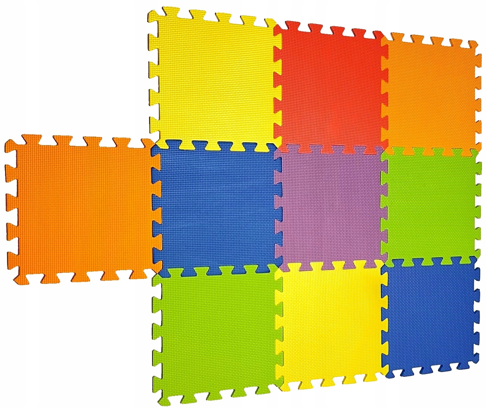 

Duże Puzzle Piankowe Mata Edukacyjna 30 x 30 10szt