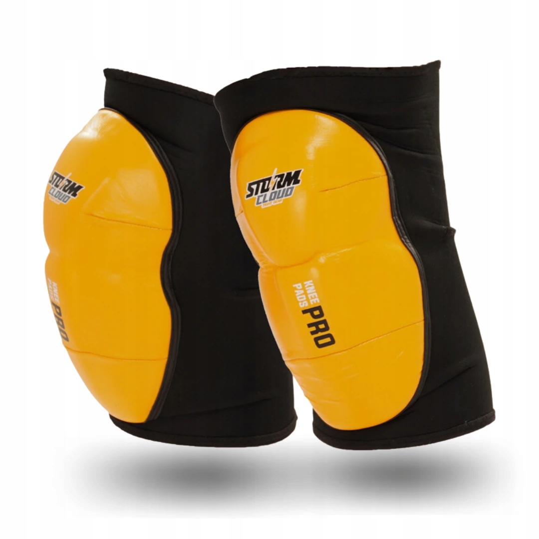 Ochraniacze na Kolana Combat Czarne M Mma Muay Thai Nakolanniki StormCloud