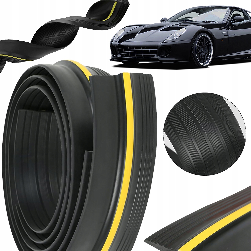 Garážové Těsnění Práh Pro Bránu 6 M, Izolační Lišta Proti Vlhkosti, Gumová