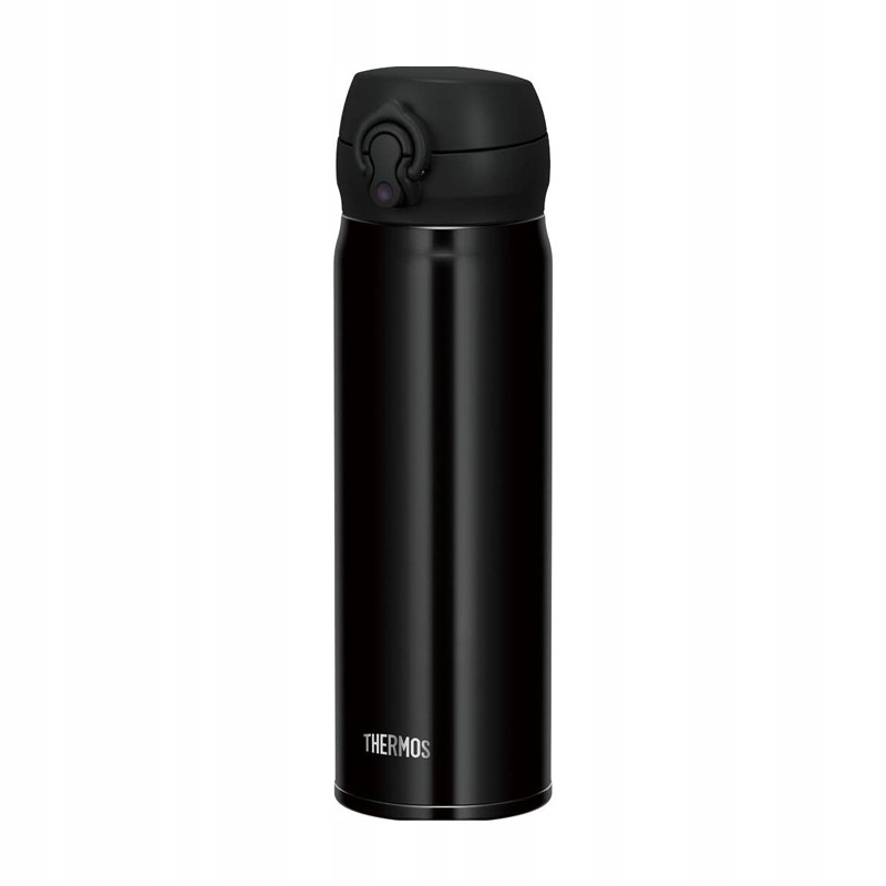 Thermos, Mobilny termokubek czarny metaliczny, 500 ml