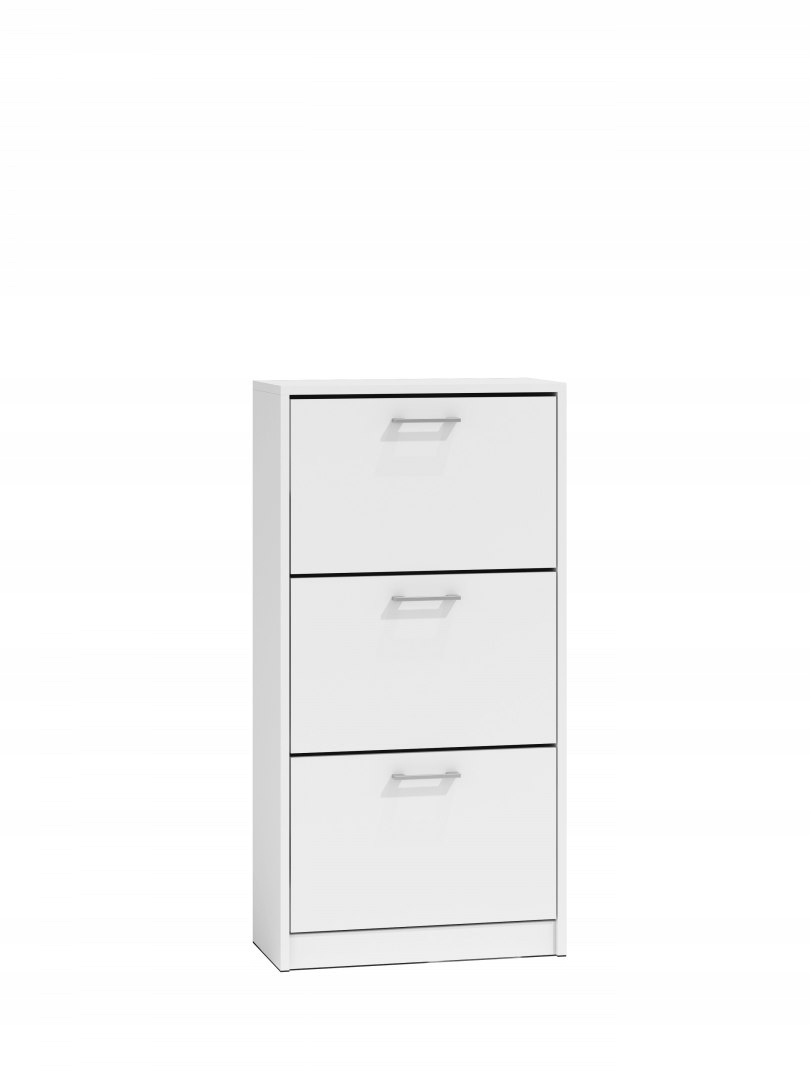 SZAFKA NA BUTY OBUWIE PÓŁKA KOMODA PAULA BIAŁY