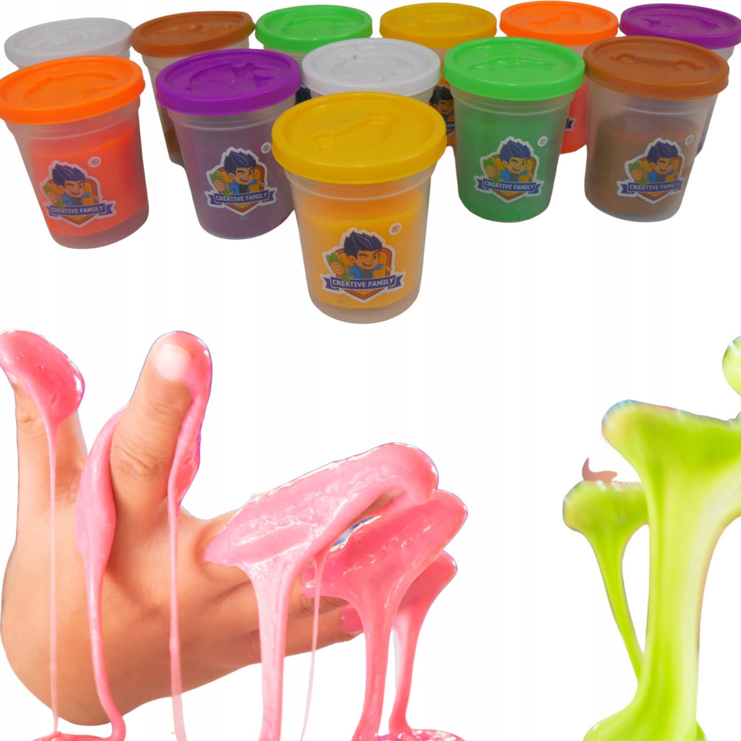 

Masa Plastyczna Slime Glut Zapachowa Duża