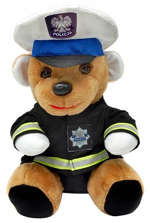 

Maskotka Do Auta Policja Policjant Miś Drogówka