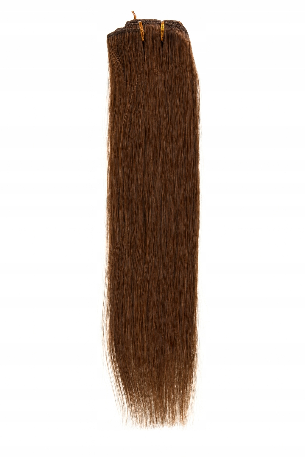Připínací přírodní vlasy typu clip-in, čokoláda-6- Nessaja salon paruk