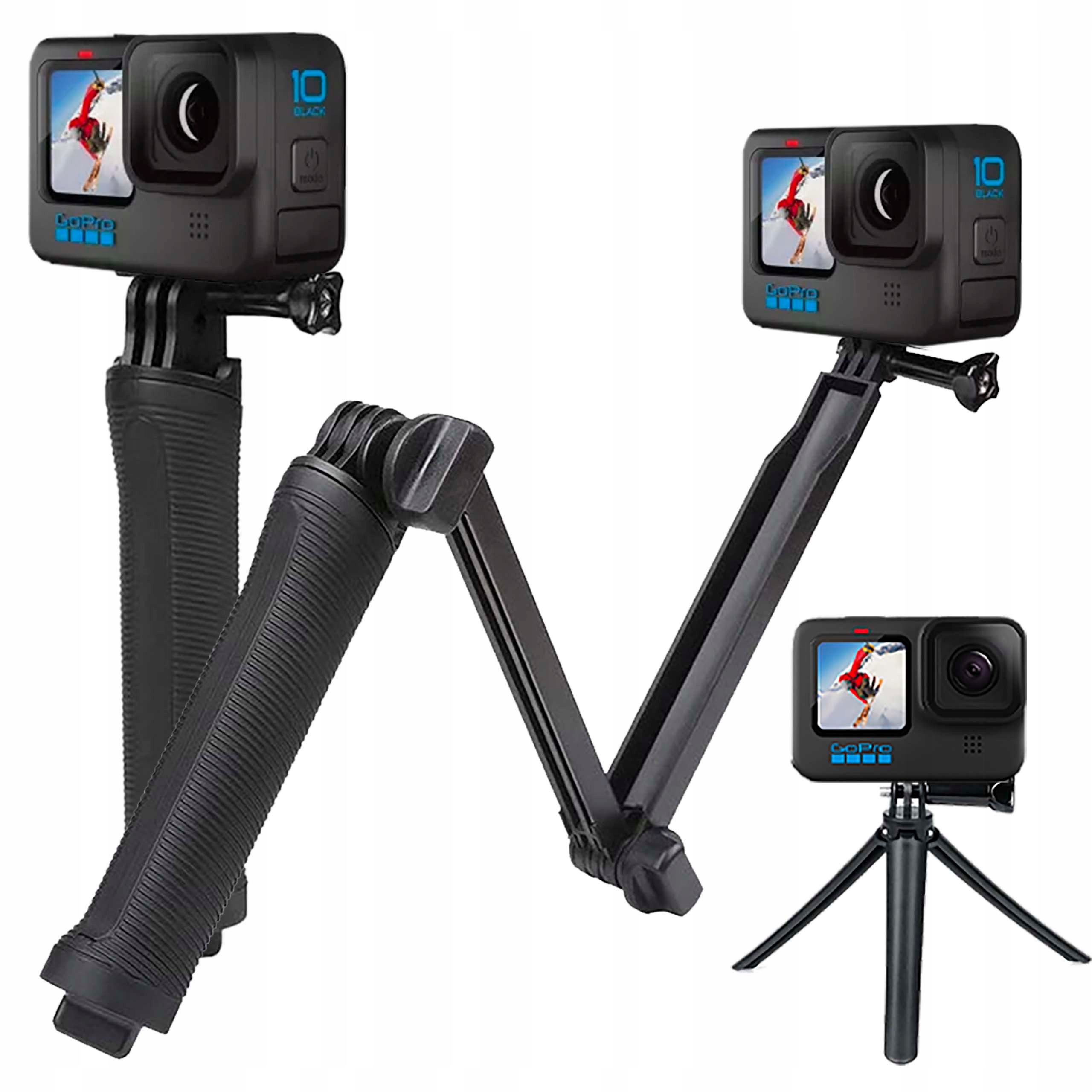 

Statyw Selfie Stick 3-Way do Kamer GoPro Dji SJCam