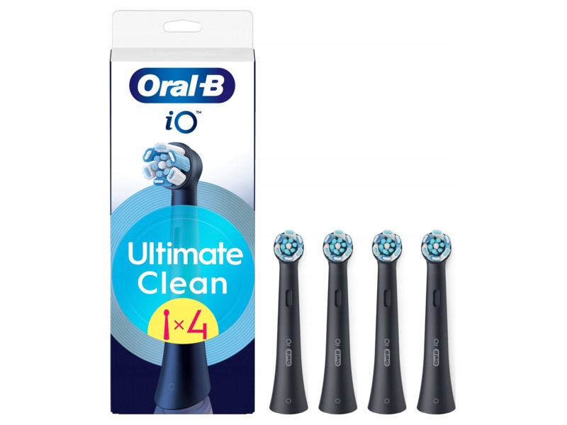 Końcówka szczoteczki Oral-b iO Ultimate Clean Czarny (4 szt.)