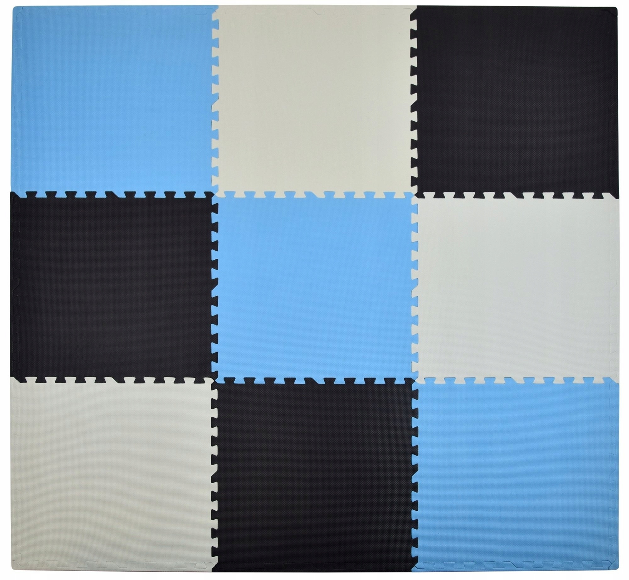 DUŻE PUZZLE PIANKOWE MATA PIANKOWA 180x180 9 SZT.
