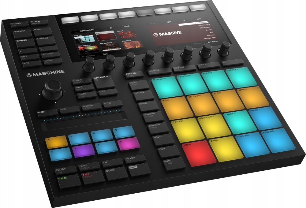 Native Instruments Maschine MK3 stanice pro hudební produkci Komplete Select
