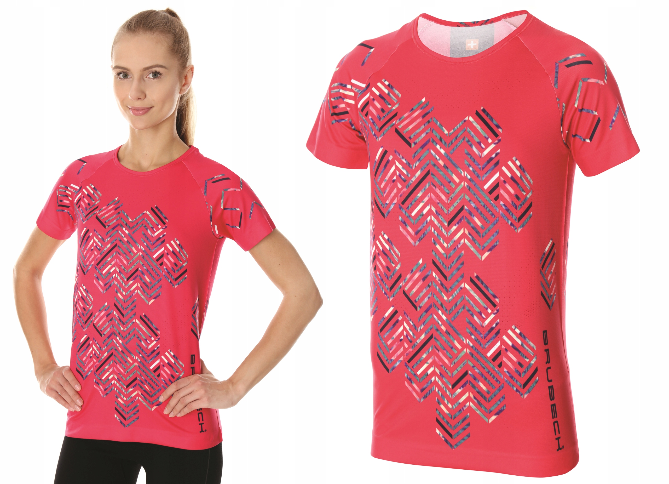 

Brubeck Running Air t-shirt do biegania w lato - L