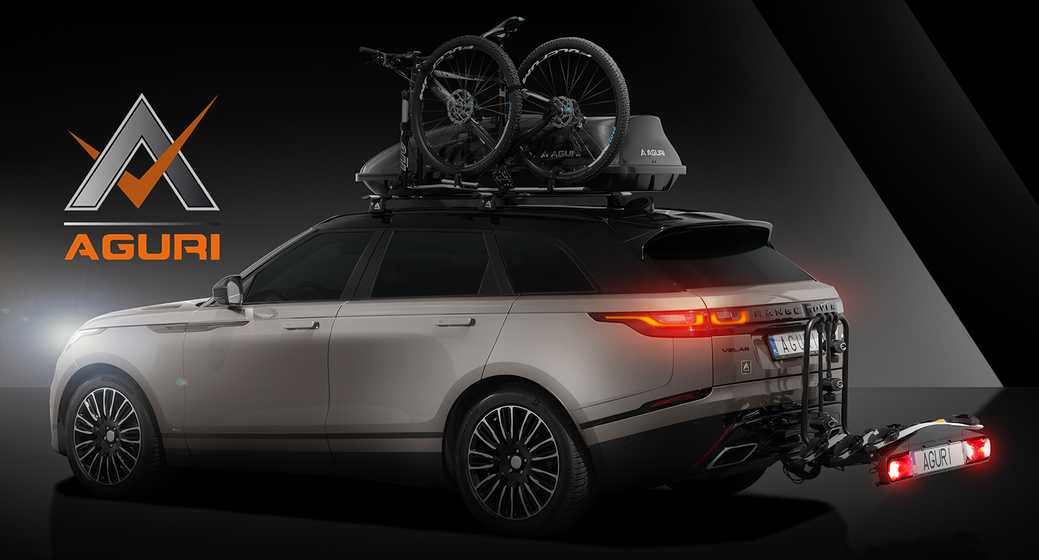 BAGAŻNIK ROWEROWY PLATFORMA NA HAK AGURI ACTIVE BIKE 4 ROWERY UCHYŁ 13-PIN Średnica ramy rowerowej 20-80 mm