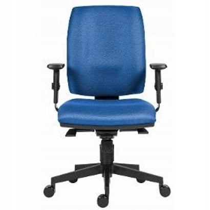 Otočná stolička Powerton modrá