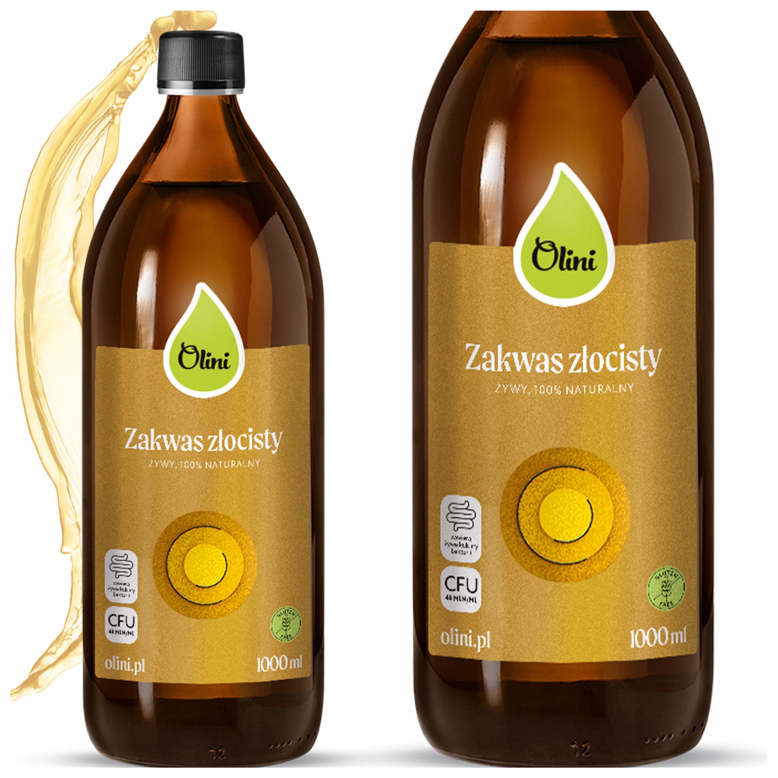 Levně Zlatý kvásek žluté řepy s probiotiky Olini 1 l