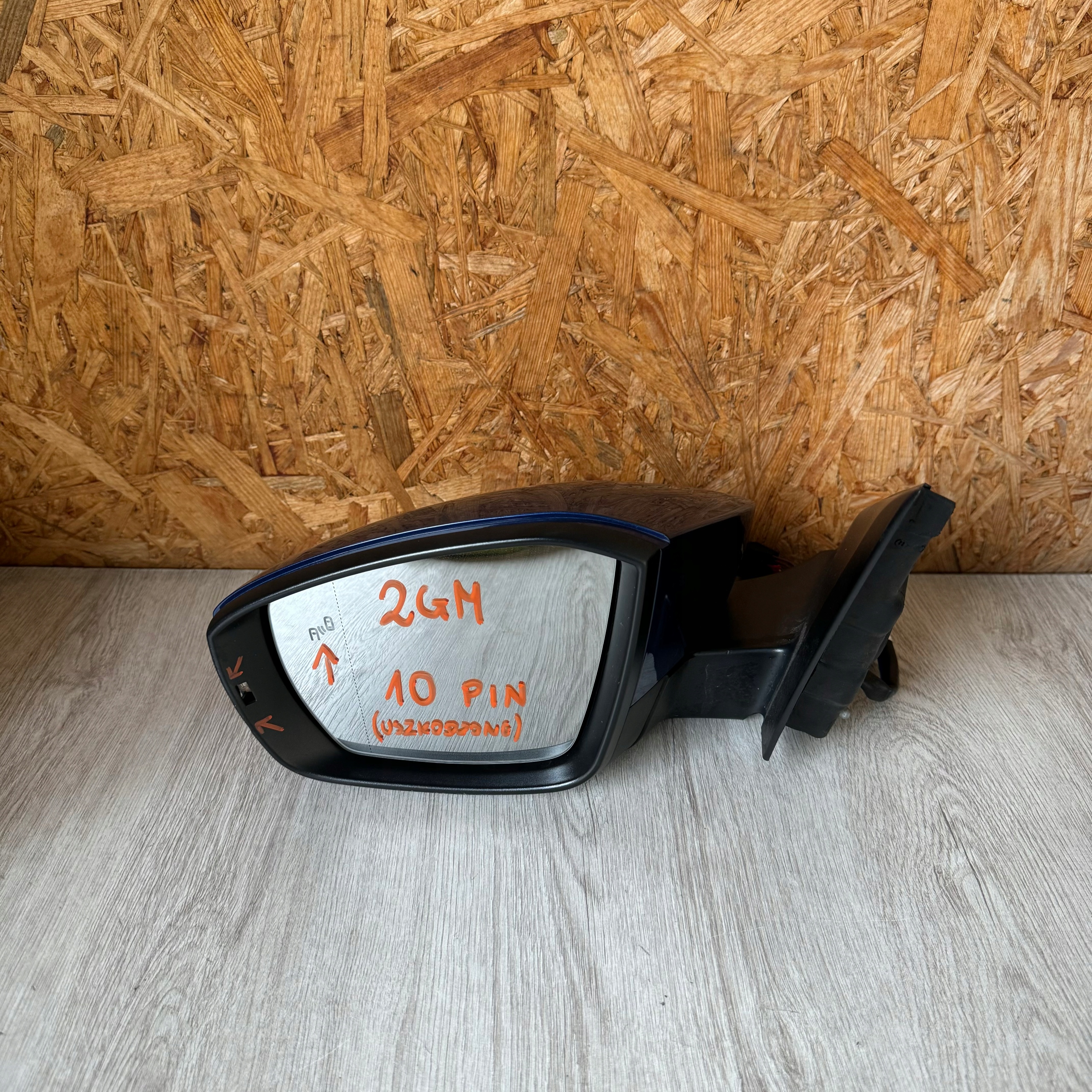 mirror left complete VW VOLKSWAGEN T-CROSS 2GM 10 PIN ASYSTENT
