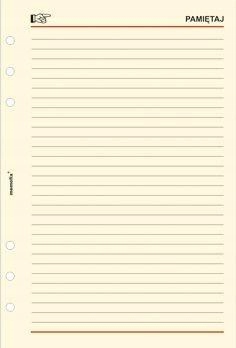 Wkład do organizera MEM/A5/Pamiętaj ANTRA